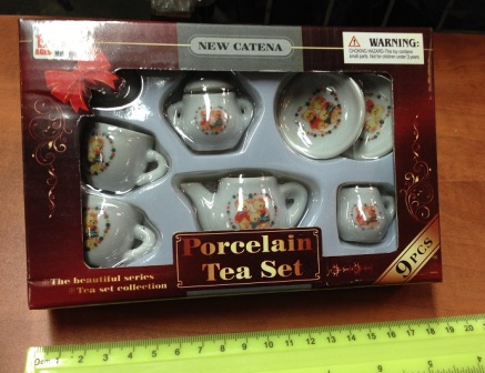 סט אירוח לבובות מקרמיקה