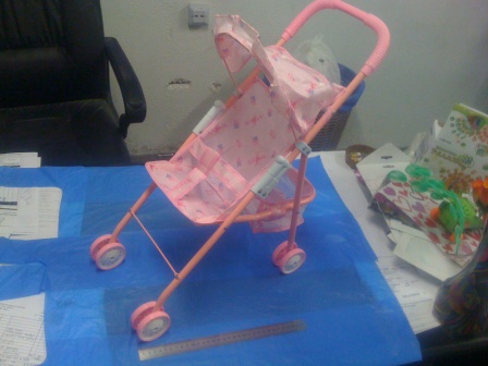 עגלה , ברזל טיולון מפוארת